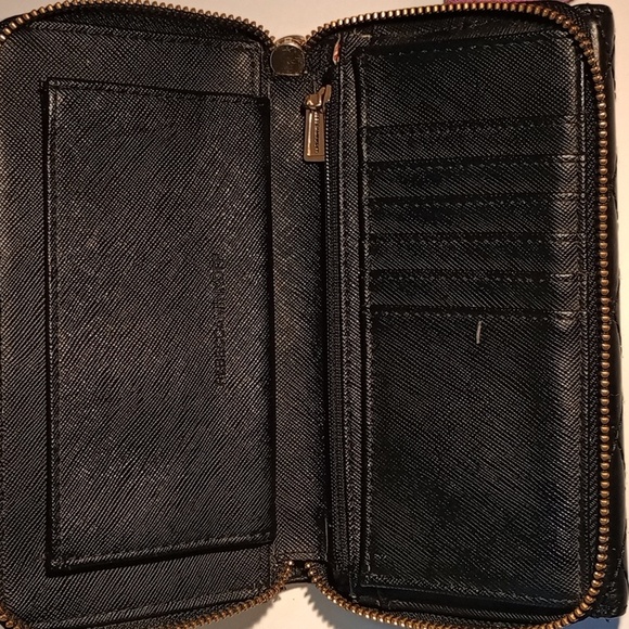 Rebecca Minkoff black leather wallet - Picture 3 of 5